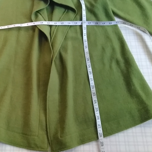 Chico's Shuag 100% Wool Cardigan size 0 (S 4) - Picture 5 of 7